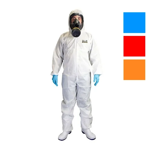 Vienkartinis kombinezonas Xtreme 50 SMS, balti, mėlyni, raudoni, oranžiniai (1vnt) - Image 1