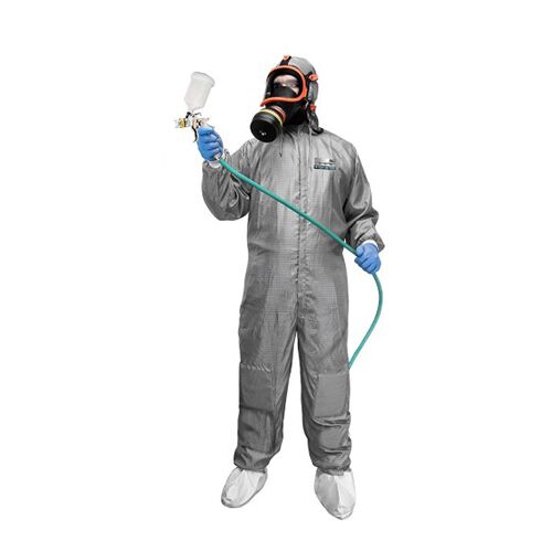 Kombinezonas dažytojams, Chemsplash 2788, antistatinis, skalbiamas, pilkas - Image 1