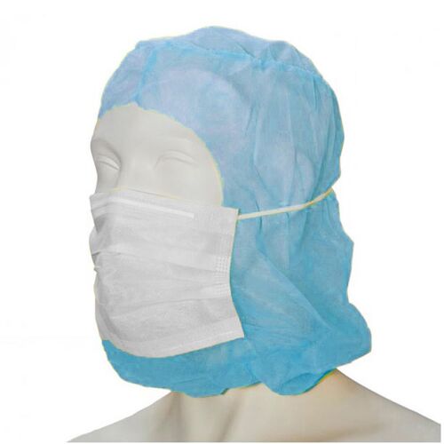 Kepurėlė su veido kauke Astronaut, mėlyna (100vnt) - Image 1