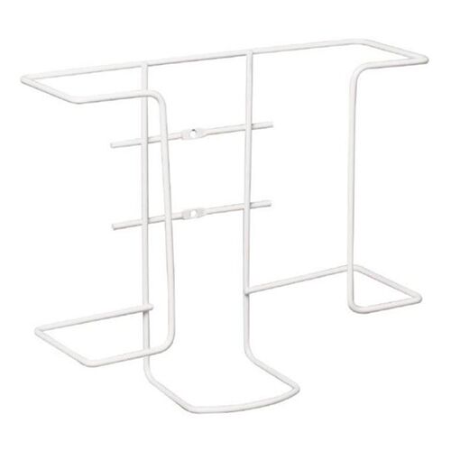 Vienkartinių pirštinių laikiklis dviems dėžutėms, 10.4x27x22.5cm, baltas - Image 1